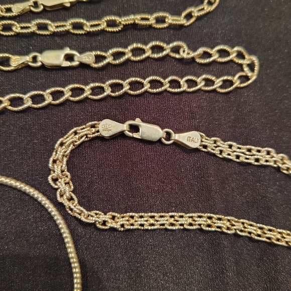 Sterling Silver 925 Bracelets (5) - Picture 4 of 6